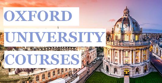 Oxford University Courses Undergraduate and Graduate Courses
