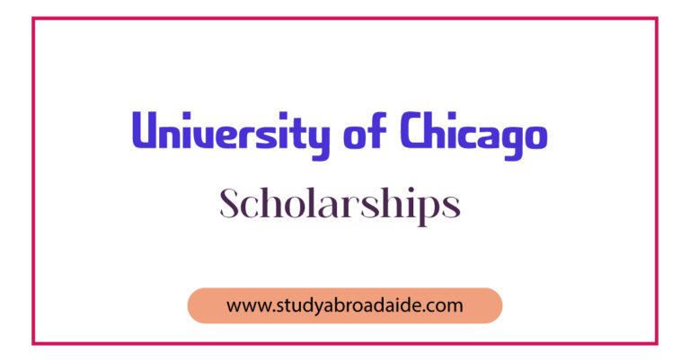 University of Chicago scholarships
