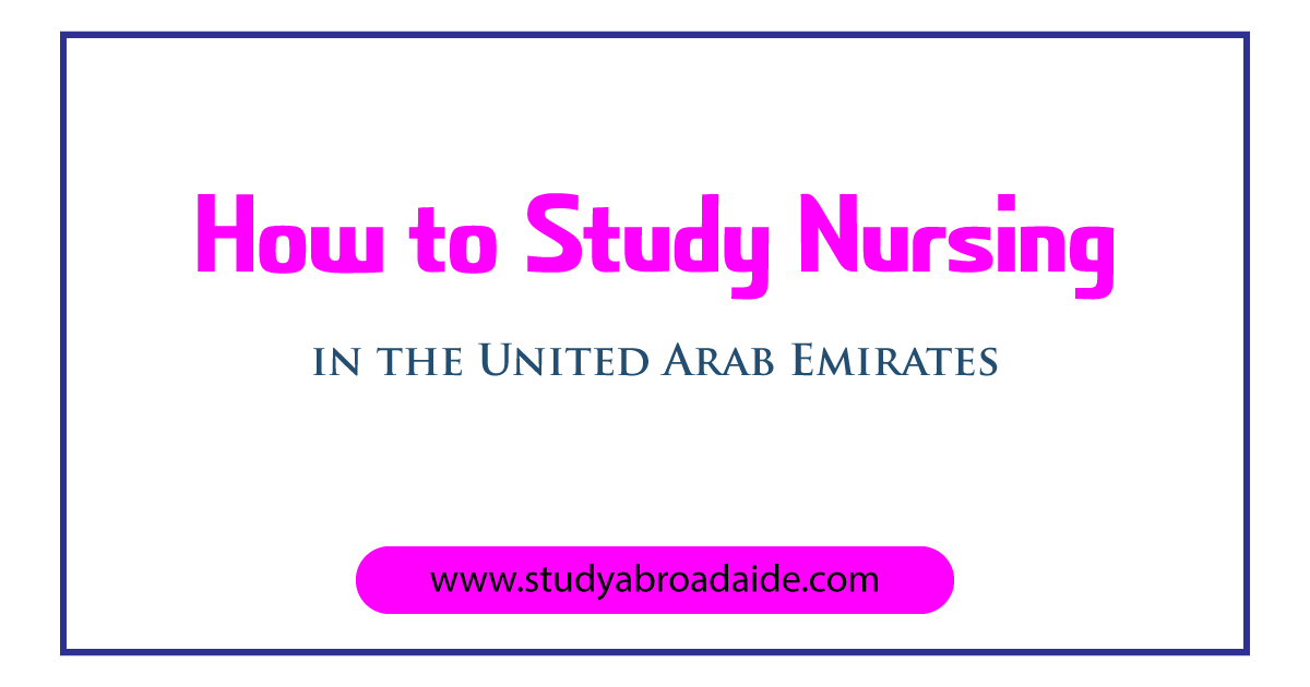 Study Nursing United Arab Emirates