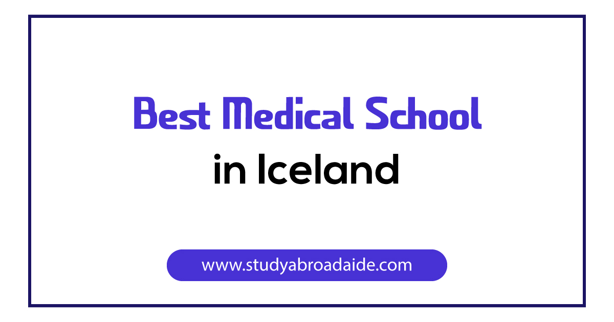 Best Medical Schools Iceland