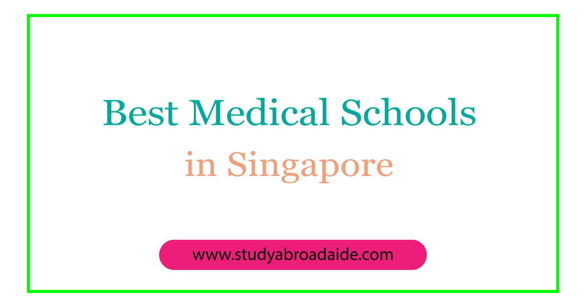 Best Medical Schools Singapore