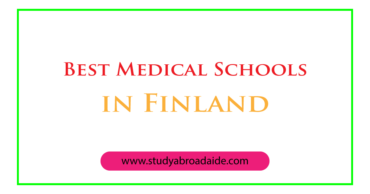 Best Medical Schools Finland