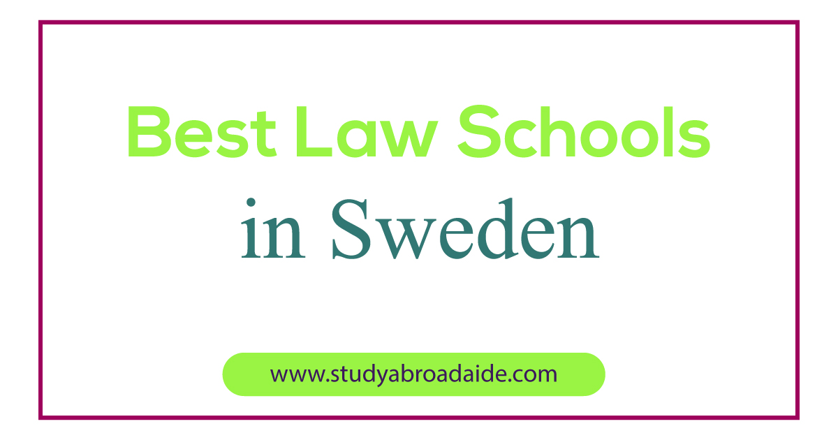 best law schools in sweden