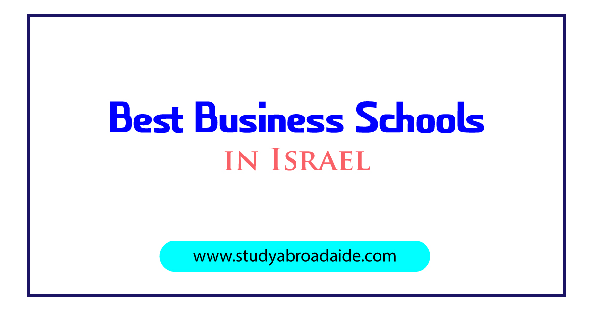 best business schools Israel