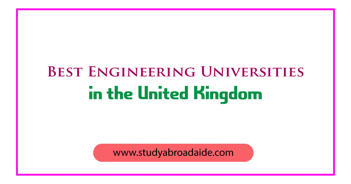 best engineering universities United Kingdom