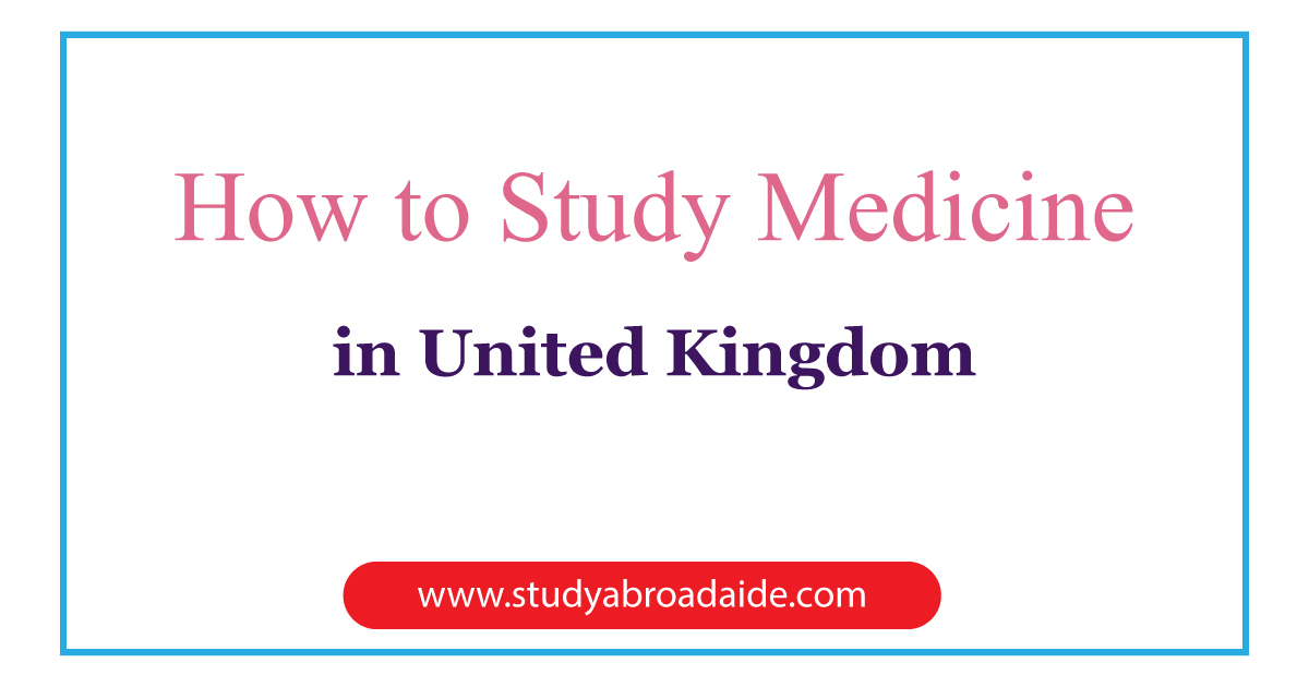 Study Medicine in United Kingdom