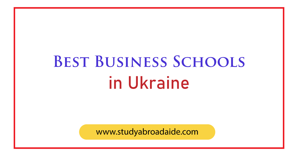 best business schools in Ukraine