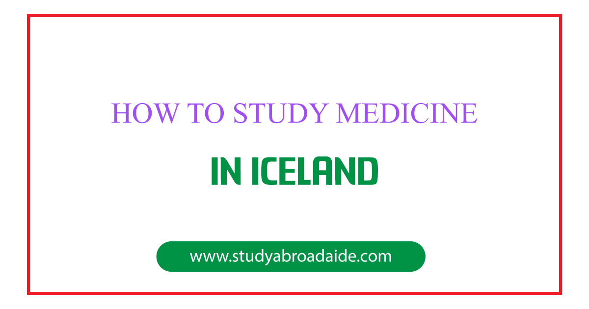 Study Medicine Iceland