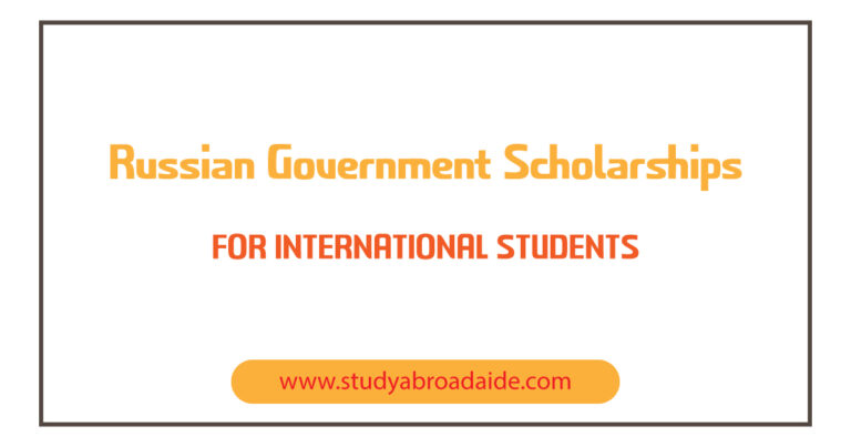 Russian Government Scholarships for International Students