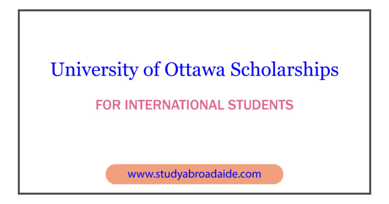 University of Ottawa Scholarships for International Students