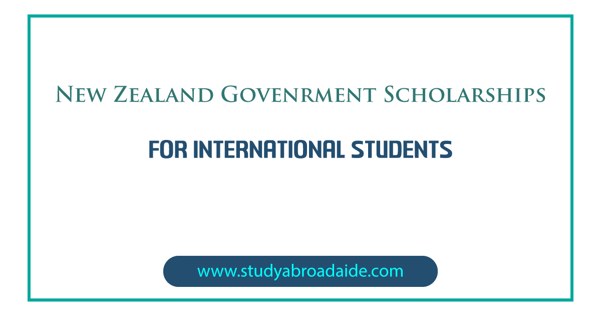 New Zealand Government Scholarships for International Students