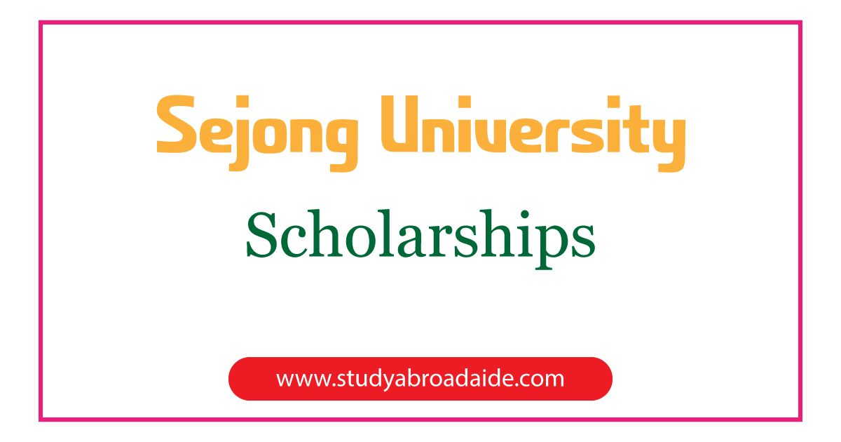 Sejong University Scholarships