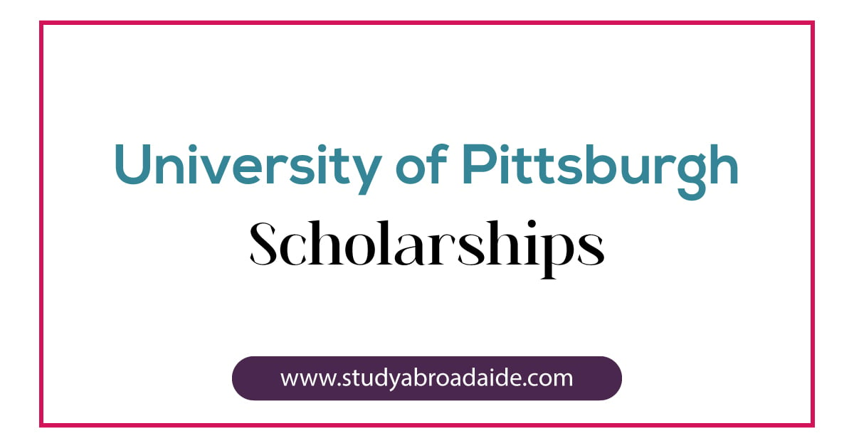 University of Pittsburgh Scholarships
